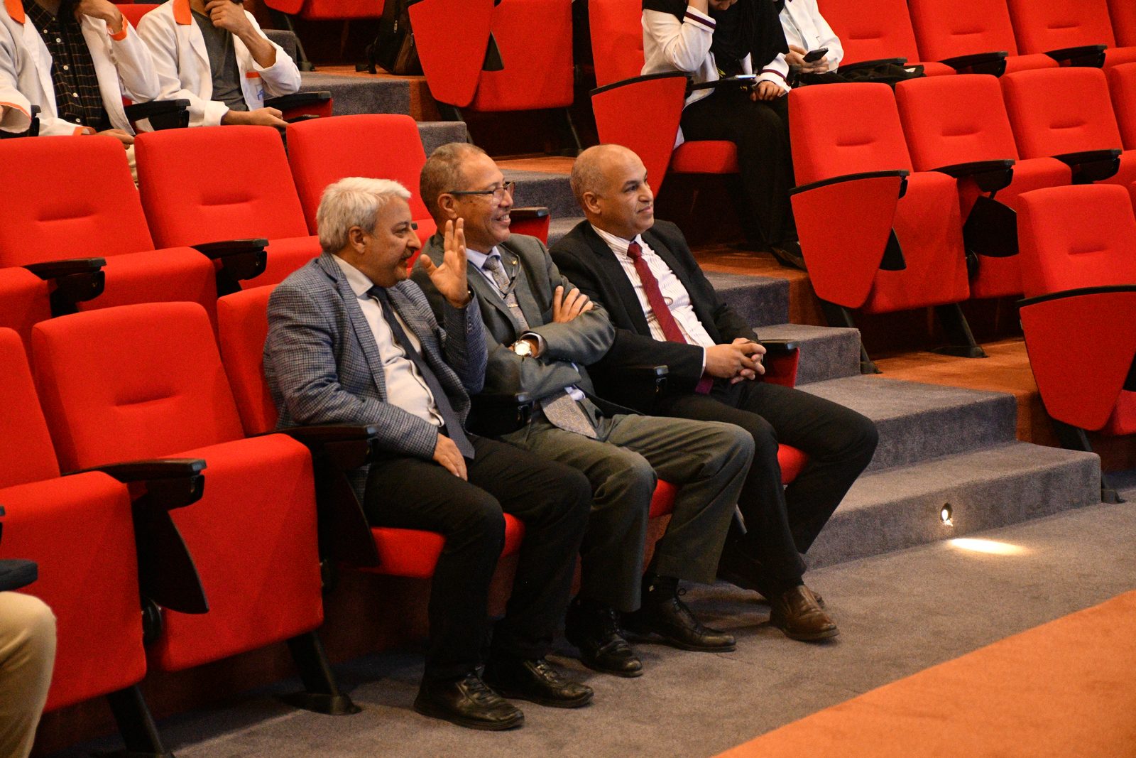 Invités dans la salle