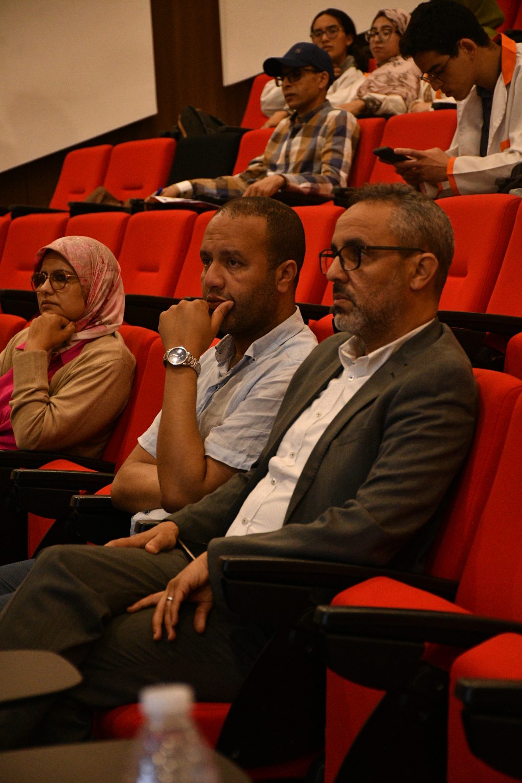 Audience attentive